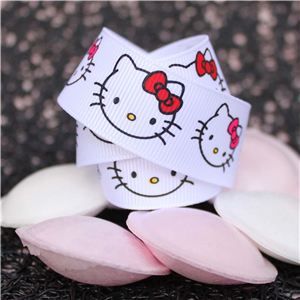 Hello Kitty Ribbon -  Kitty Face
